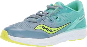 img 4 attached to Enhance Your Girl's Running 🏃 Experience with Saucony Freedom Iso for Kids!