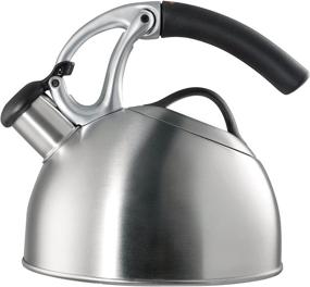 img 4 attached to 🍵 Enhance Your Tea Experience with OXO BREW Uplift Tea Kettle: Brushed Stainless Steel Excellence