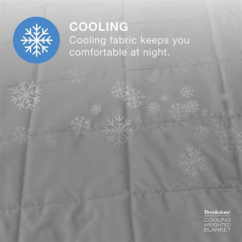 BROOKSTONE Innovations Cooling Weighted Blanket reviews