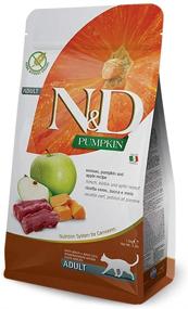 img 3 attached to Nutrition-Rich Grain-Free Dry Cat Food: Farmina Natural & Delicious Pumpkin, Apple, and Venison, 3.3lbs