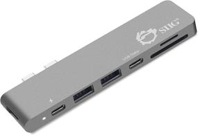 img 4 attached to 💻 Enhance Your MacBook Experience with the SIIG Thunderbolt Aluminum Reader