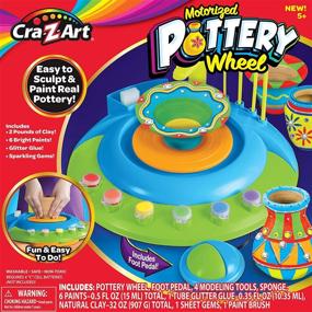 img 4 attached to 🎨 Cra-Z-Art Children’s Motorized Pottery Wheel: Unleash Creativity with this Fun Activity Set!