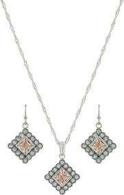 img 1 attached to 🤠 Embrace the Western Spirit with Montana Silversmiths' Women's Jewelry Set