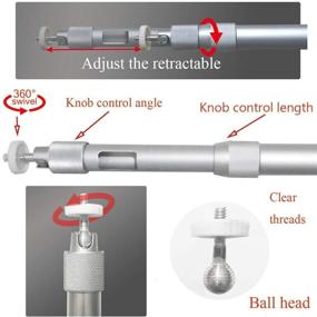 img 2 attached to Projector Ceiling Extendable 14 23 7 Adjustable Accessories & Supplies