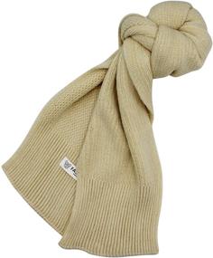 img 1 attached to RARITY US Unisex Thicken Fashion Scarves Girls' Accessories for Cold Weather