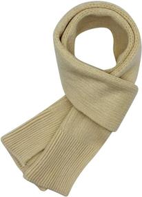 img 4 attached to RARITY US Unisex Thicken Fashion Scarves Girls' Accessories for Cold Weather