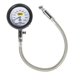 img 2 attached to 📊 Accurate and Reliable: AUTO METER 2164 100 psi Tire Pressure Gauge - Ensure Optimal Tire Health