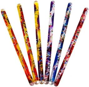 img 3 attached to 🎉 Игрушки Toysmith Jumbo Spiral Glitter Wands (12,5 дюйма) - 3 комплекта подарков в упаковке для вечеринки (разные цвета)