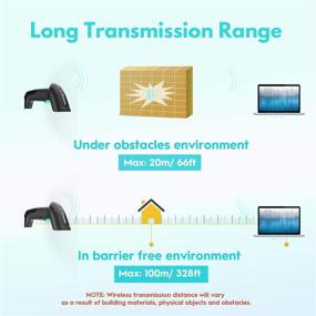 img 2 attached to NADAMOO Wireless Cordless Supermarket Inventory Office Electronics