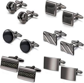 img 4 attached to LOLIAS Cufflinks Classic Cufflink Business