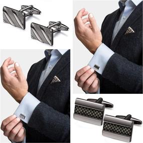 img 2 attached to LOLIAS Cufflinks Classic Cufflink Business