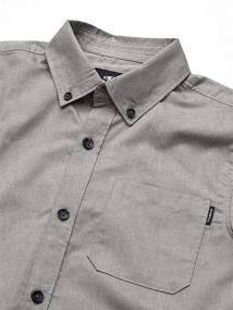 img 1 attached to O'Neill Boys' Big Woven Button Down Shirt with Short Sleeves