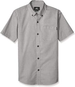 img 3 attached to O'Neill Boys' Big Woven Button Down Shirt with Short Sleeves