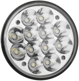 img 3 attached to High-Performance 2pcs 5.75'' Round LED Headlights H5001 PAR46 Flood Work Lights Sealed Beam 36W – Perfect Fit for Unity Spotlight Truck
