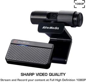 img 3 attached to 🎥 AVerMedia Live Streamer Duo: Webcam Gaming Capture Card Bundle, 1080p30 Recording, Plug and Play, Podcasting, Livestreaming Built-in Microphones