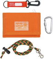 🔑 elevate your organization: explore the enough wallet lanyard keychain trifold logo