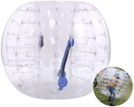 🔵 hurbo inflatable bumper ball bubble soccer ball: premium giant human hamster ball for adults and kids логотип