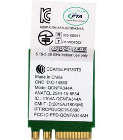 img 1 attached to 📶 Dual Band Wireless AC 1200Mbps Network Adapter with Bluetooth for Laptop/Desktop PCs-NGFF M2 Wi-Fi Card-A suitable alternative to Lenovo FRU PN:00JT477 FRU PN:01AX709 FRU:04X6022