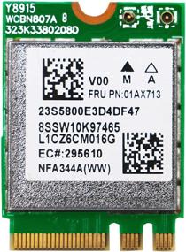 img 4 attached to 📶 Dual Band Wireless AC 1200Mbps Network Adapter with Bluetooth for Laptop/Desktop PCs-NGFF M2 Wi-Fi Card-A suitable alternative to Lenovo FRU PN:00JT477 FRU PN:01AX709 FRU:04X6022