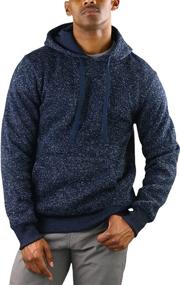 img 4 attached to ToBeInStyle Medium Weight Fleece Pullover Men's Clothing