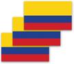colombia sticker waterproof materials colombian logo