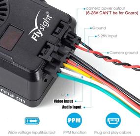 img 2 attached to 🚁 Flysight Black Mamba 5.8Ghz FPV Video Transmitter 40CH - High-Performance Wireless Vtx for RC Drone MultiTotor Quadcopter (SMA ANT 6-28V, NOT for Gopro)