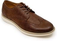 👞 nautica oxford fashion wingdeck 2 tan men's shoes - size 8, fashion sneakers logo