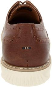img 1 attached to 👞 Nautica Oxford Fashion Wingdeck 2 Tan Men's Shoes - Size 8, Fashion Sneakers
