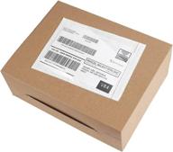 📦 100-pack of metronic 7.5x5.5 clear self-adhesive packing list envelopes, ideal for invoice, shipping label, and mailing bags logo