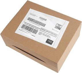 img 4 attached to 📦 100-Pack of Metronic 7.5x5.5 Clear Self-Adhesive Packing List Envelopes, Ideal for Invoice, Shipping Label, and Mailing Bags