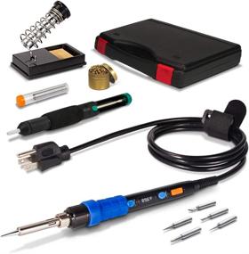 img 4 attached to 🔥 High-Quality Soldering Iron Kit: Industrial Power & Hand Tools for Precise Soldering