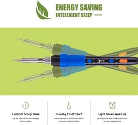 img 1 attached to 🔥 High-Quality Soldering Iron Kit: Industrial Power & Hand Tools for Precise Soldering