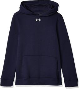 img 4 attached to Under Armour Hustle Fleece Heather Boys' Clothing and Fashion Hoodies & Sweatshirts