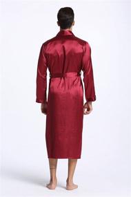 img 1 attached to 💃 Exude Timeless Elegance with TONY CANDICE Classic Charmeuse Burgundy