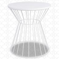 elle decor fetlulwhtc01 décor metal furniture and accent furniture logo