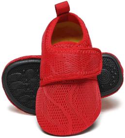 img 2 attached to 👞 Comfortable Non-Slip Toddler House Slippers Socks for Boys and Girls - CanLeg Kids Lightweight Home Shoes