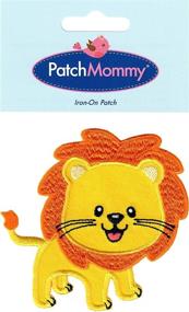 img 1 attached to 🦁 Lovable Lion Patch: Fun Iron On/Sew On Appliques for Kids by PatchMommy