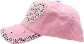 img 2 attached to Funky Star Shaped Bling Baseball Hiking Cap for Kids - Funbase Outdoor Sports Gear
