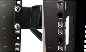 img 2 attached to 🔩 RION TECH M6 Cage Nuts & Screws: 16mm Lengthened, Perfect for Server Shelves Cabinets - 50 Pack Rack Mount Screws