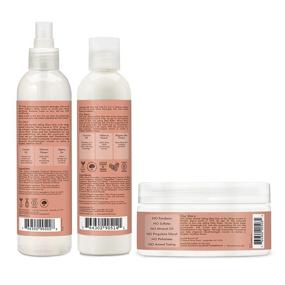 img 3 attached to 🧴 SheaMoisture Kids Shampoo, Detangler and Cream: Sulfate-Free Coconut and Hibiscus Moisturizing Set, Pack of 3