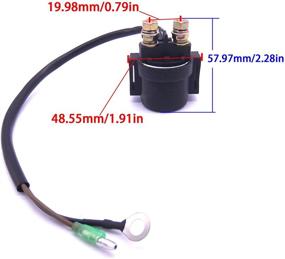 img 1 attached to Outboard 89 825096T 825096T01 Starter Solenoid