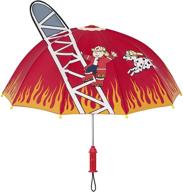 🚒 kidorable kids fireman umbrella - fun, functional, and the perfect size for little heroes логотип