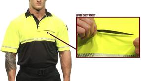 img 2 attached to Tru Spec Shirt Performance Hi VIS Yellow