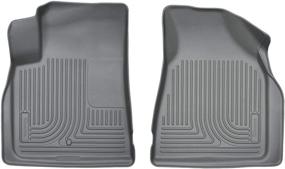 img 4 attached to 🚗 Husky Liners Weatherbeater Front Floor Mats - Compatible with 2008-2017 Buick Enclave, 2009-2017 Chevrolet Traverse, 2007-2016 GMC Acadia, and 2017 GMC Acadia Limited