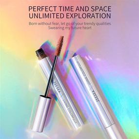 img 3 attached to 💎 ZEESEA Diamond Series Colorful Mascara: Waterproof, Smudgeproof, Long-lasting, No Clumping, Charming Colored Lashes - Eye Makeup Gift For Women and Girls 7ml (Red Wine)