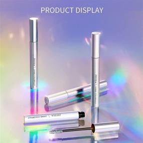 img 1 attached to 💎 ZEESEA Diamond Series Colorful Mascara: Waterproof, Smudgeproof, Long-lasting, No Clumping, Charming Colored Lashes - Eye Makeup Gift For Women and Girls 7ml (Red Wine)
