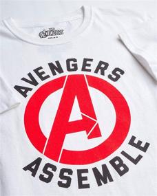 img 2 attached to Marvel Avengers Boys Pack T Shirts Boys' Clothing for Tops, Tees & Shirts