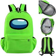 🎒 durable green travel backpack for women, suitable for outdoor hiking, business & laptop storage logo