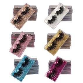 img 1 attached to 🔥 Winifred 25MM Lashes Wholesale Bulk: Get the Ultimate Dramatic Volume with 8D Faux Mink Lashes Pack - 30 Pairs, 6 Styles, Long-lasting False Eyelashes!