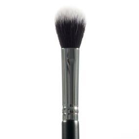 img 1 attached to 👁️ Effortless Under Eye Finish: Small Soft Fluffy Tapered Blending Brush for Concealer, Setting Powder, and Baking - Ideal for Loose, Pressed, or Compact Mineral Cosmetics - Synthetic, Cruelty-Free Vegan Brush